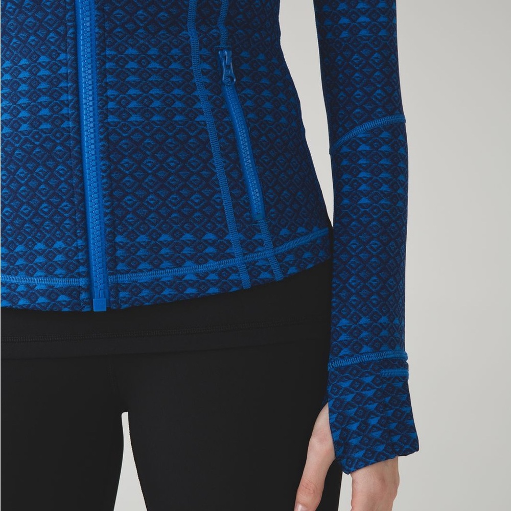 LuON Lululemon Triometric Stripe Lakeside Blue Hero Blue / Lakeside Blue